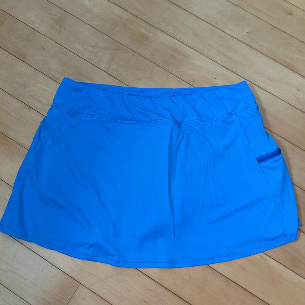Beach House Azure Athletic Skort